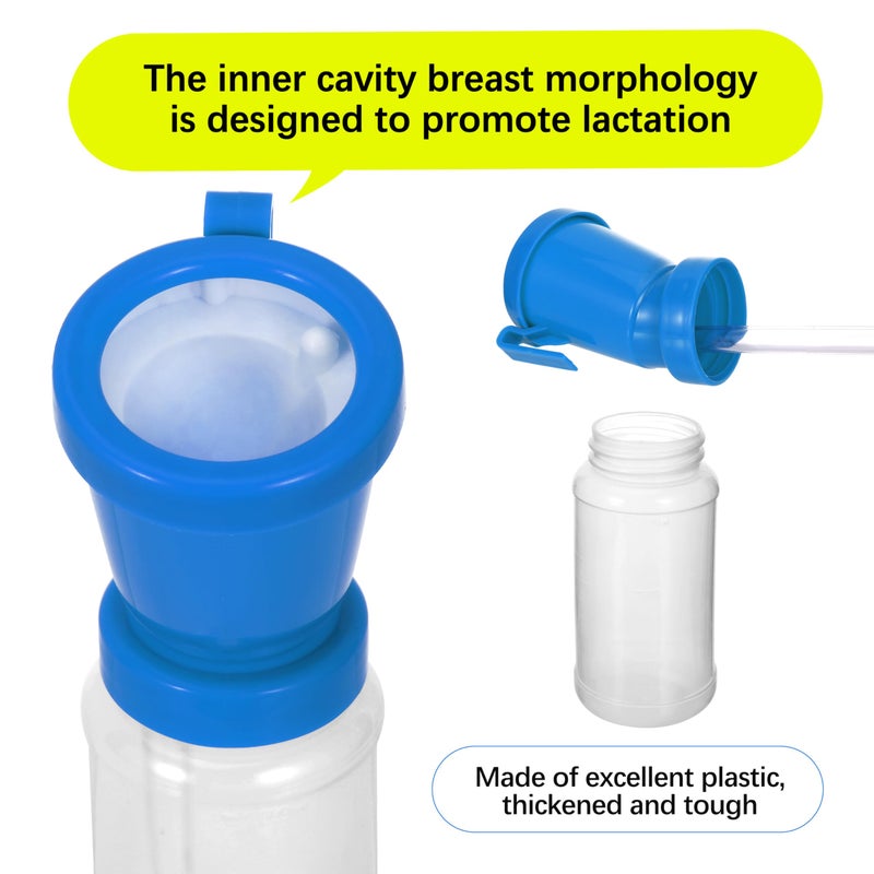 Blisstime Teat Dip Cup (Blue) Non Reflow Nipple Cleaning Disinfection Dip Cup for Cow Sheep Goat by Blisstime - Image 5